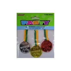 Unique 3 Prize Medals