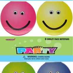 Unique 6 Smiley Face Note Pads