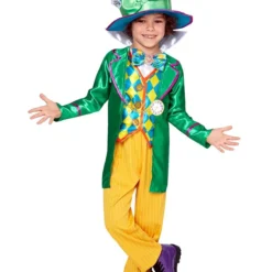 Rubies Mad Hatter Boys Deluxe Costume (Large Polybag) Small