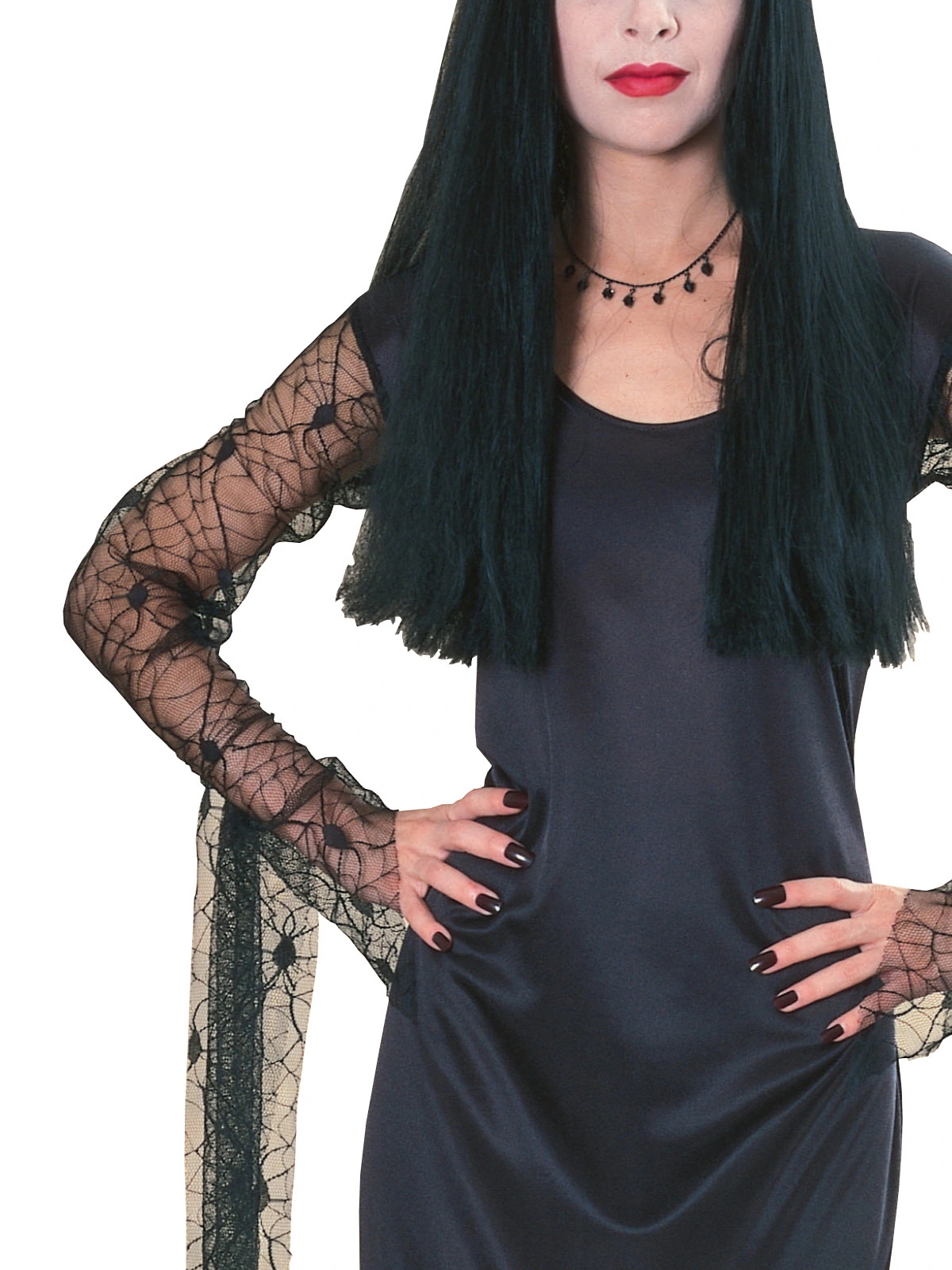 Rubies Morticia Addams Costume Adult Small 2 Rubies Morticia Addams Costume Adult Small - Image 2