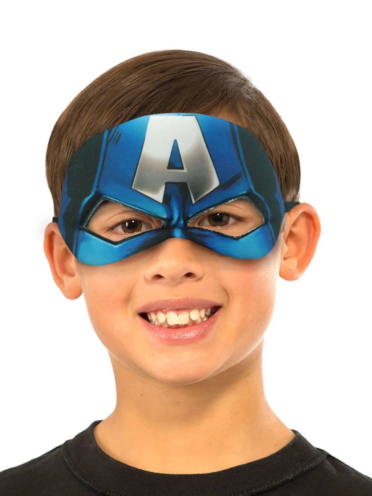 Rubies Captain America Plush Eyemask Child 1 Rubies Captain America Plush Eyemask Child