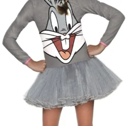 Rubies Bugs Bunny Girls Hooded Costume Child Small