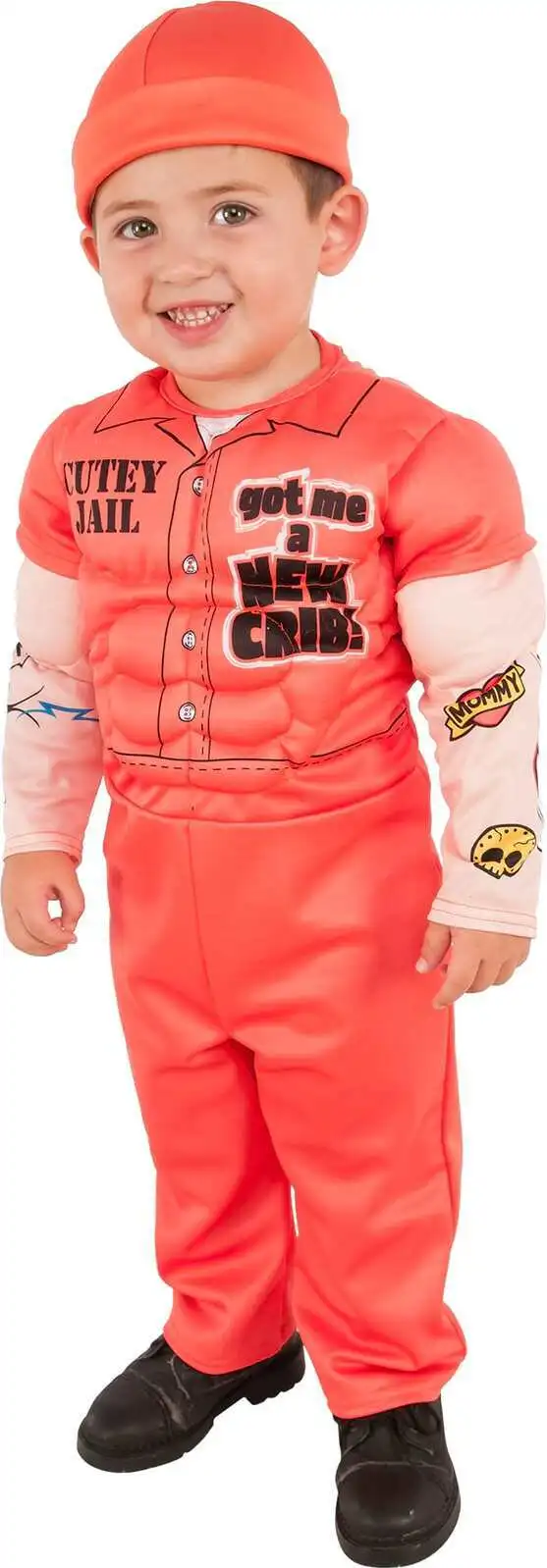 Rubies Muscle Man Prisoner Deluxe Costume Child Small 1 Rubies Muscle Man Prisoner Deluxe Costume Child Small