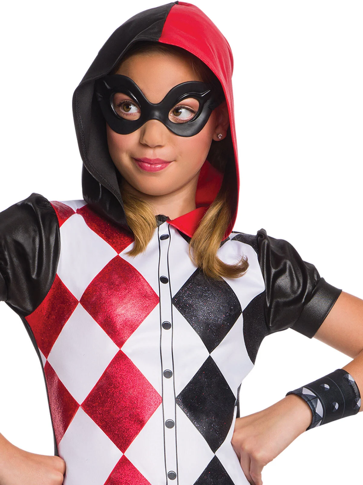 Rubies Harley Quinn Dcshg Hoodie Costume Small 2 Rubies Harley Quinn Dcshg Hoodie Costume Small - Image 2