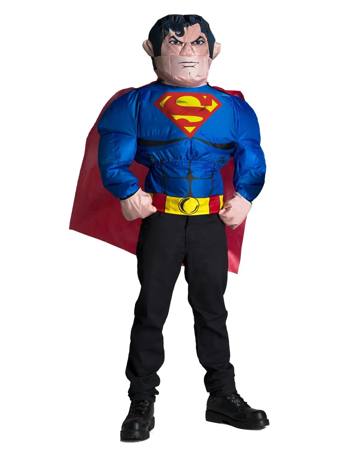 Rubies Superman Inflatable Costume Top Standard 1 Rubies Superman Inflatable Costume Top Standard