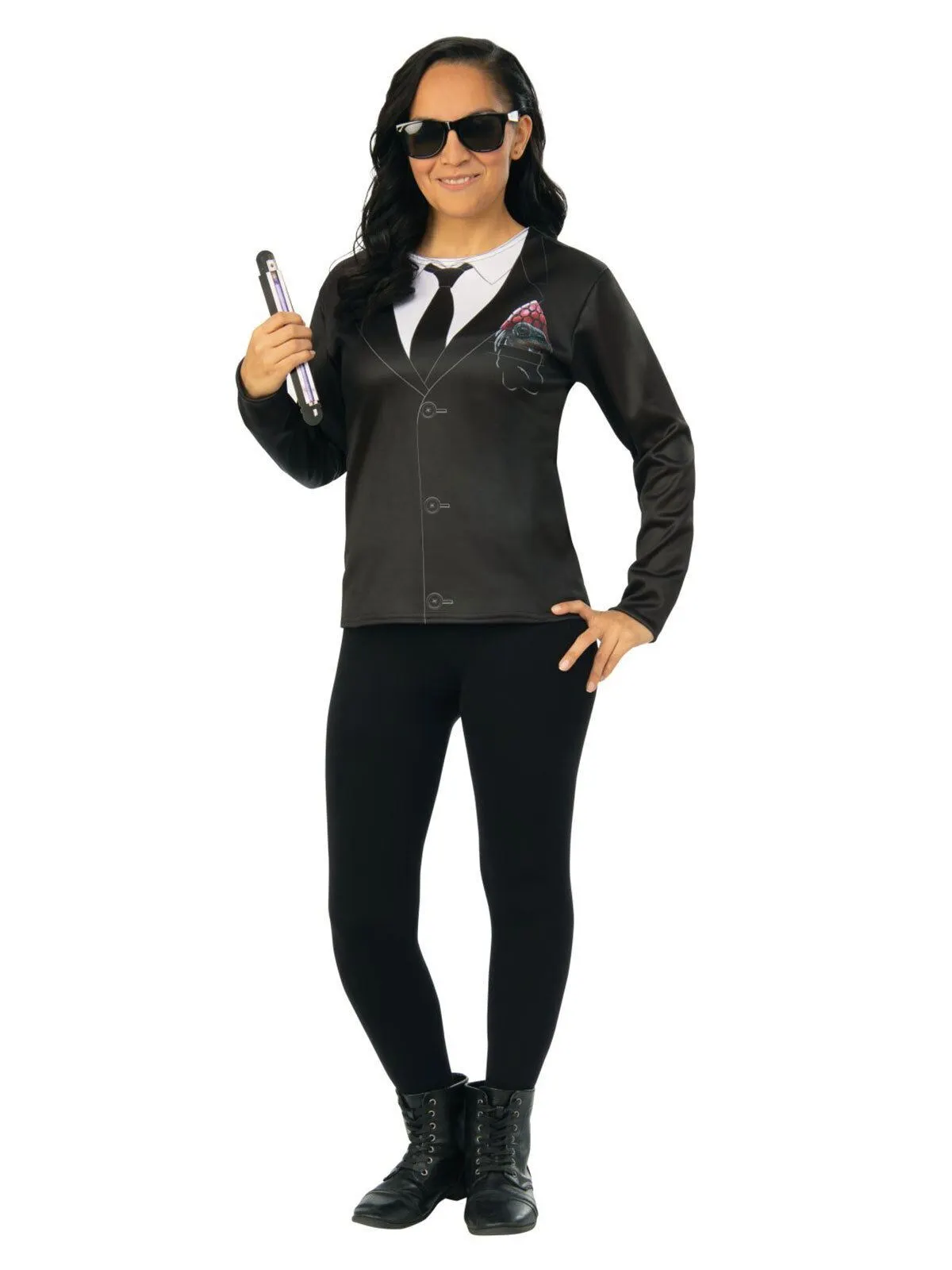 Rubies Agent M Female Costume Top: Men In Black 4 Adult Small 1 Rubies Agent M Female Costume Top: Men In Black 4 Adult Small