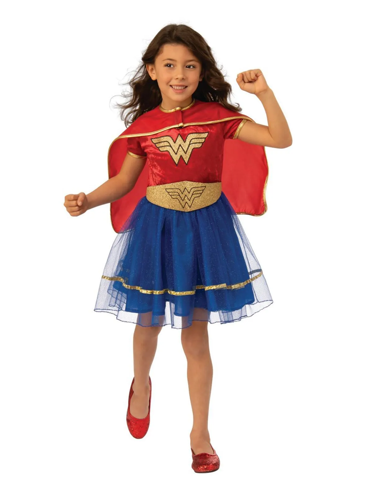 Rubies Wonder Woman Deluxe Tutu Costume Large 1 Rubies Wonder Woman Deluxe Tutu Costume Large