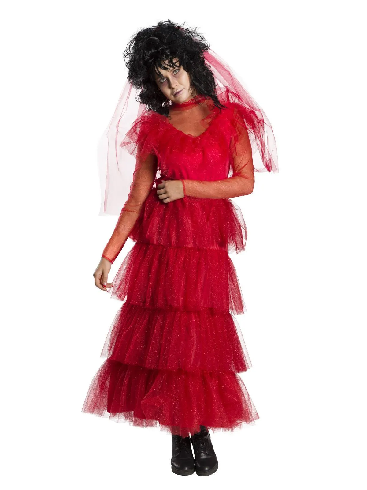 Rubies Lydia Deetz Wedding Dress Costume Adult Small 1 Rubies Lydia Deetz Wedding Dress Costume Adult Small