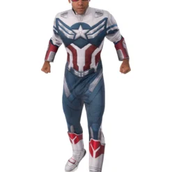 Rubies Captain America Dlx Falcon & Winter Soldier Costume Adult Standard -Costumes Party Store RB 702709STD 2