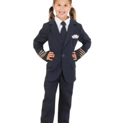 Rubies Qantas Captain'S Uniform Child Small 7 Rubies Qantas Captain'S Uniform Child Small -Costumes Party Store RB 7890 2