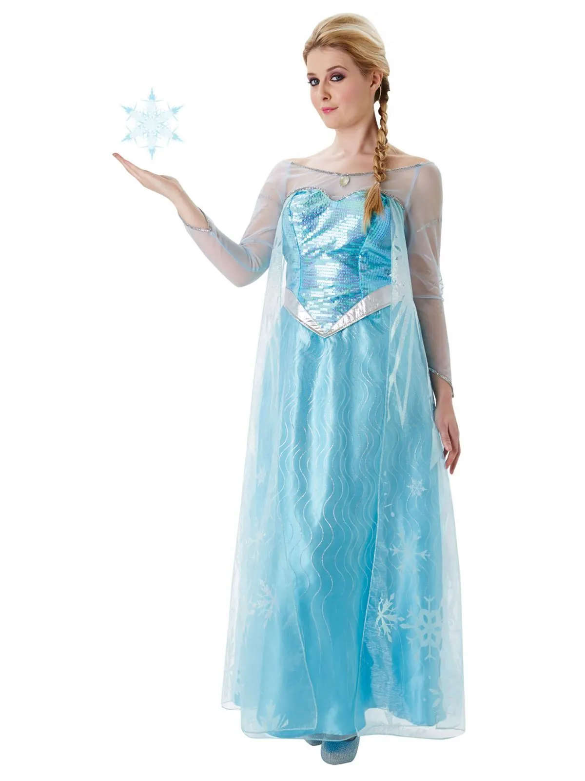 Rubies Elsa Deluxe Adult Costume Small 1 Rubies Elsa Deluxe Adult Costume Small