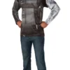 Rubies Winter Soldier Costume Top Adult Standard