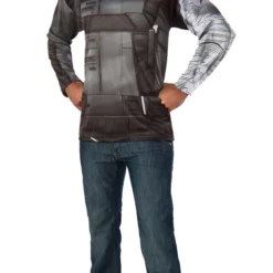 Rubies Winter Soldier Costume Top Adult Standard