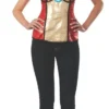 Rubies Iron Rescue Sequined Corset Adult Medium