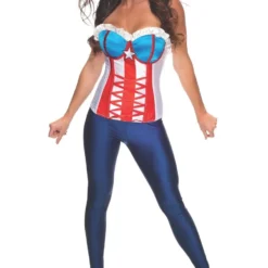 Rubies American Dream Corset Adult Small