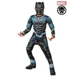 Rubies Black Panther Deluxe Costume - Size 9-10 Yrs