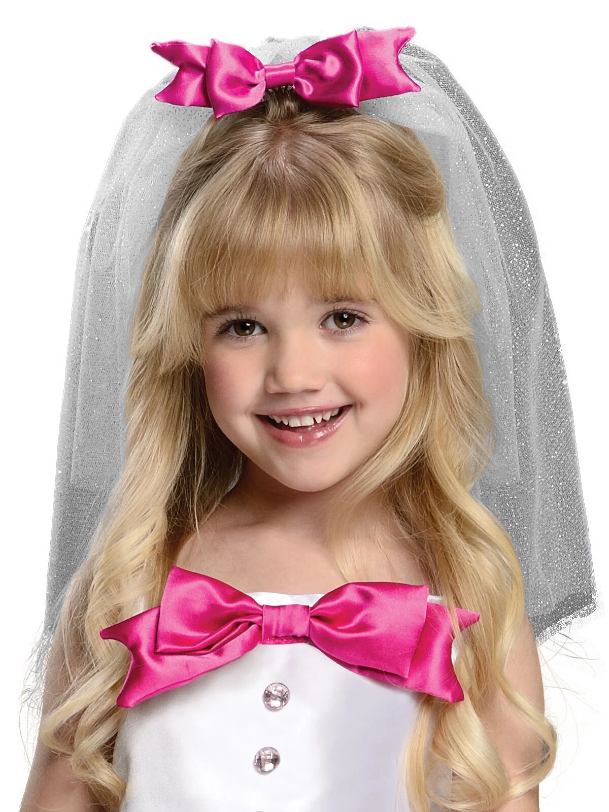 Rubies Barbie Bride Costume Child Medium 2 Rubies Barbie Bride Costume Child Medium - Image 2