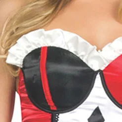 Rubies Harley Quinn Corset Large -Costumes Party Store RB 887508L 2