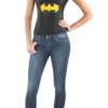 Rubies Batgirl Leather-Look Corset Small