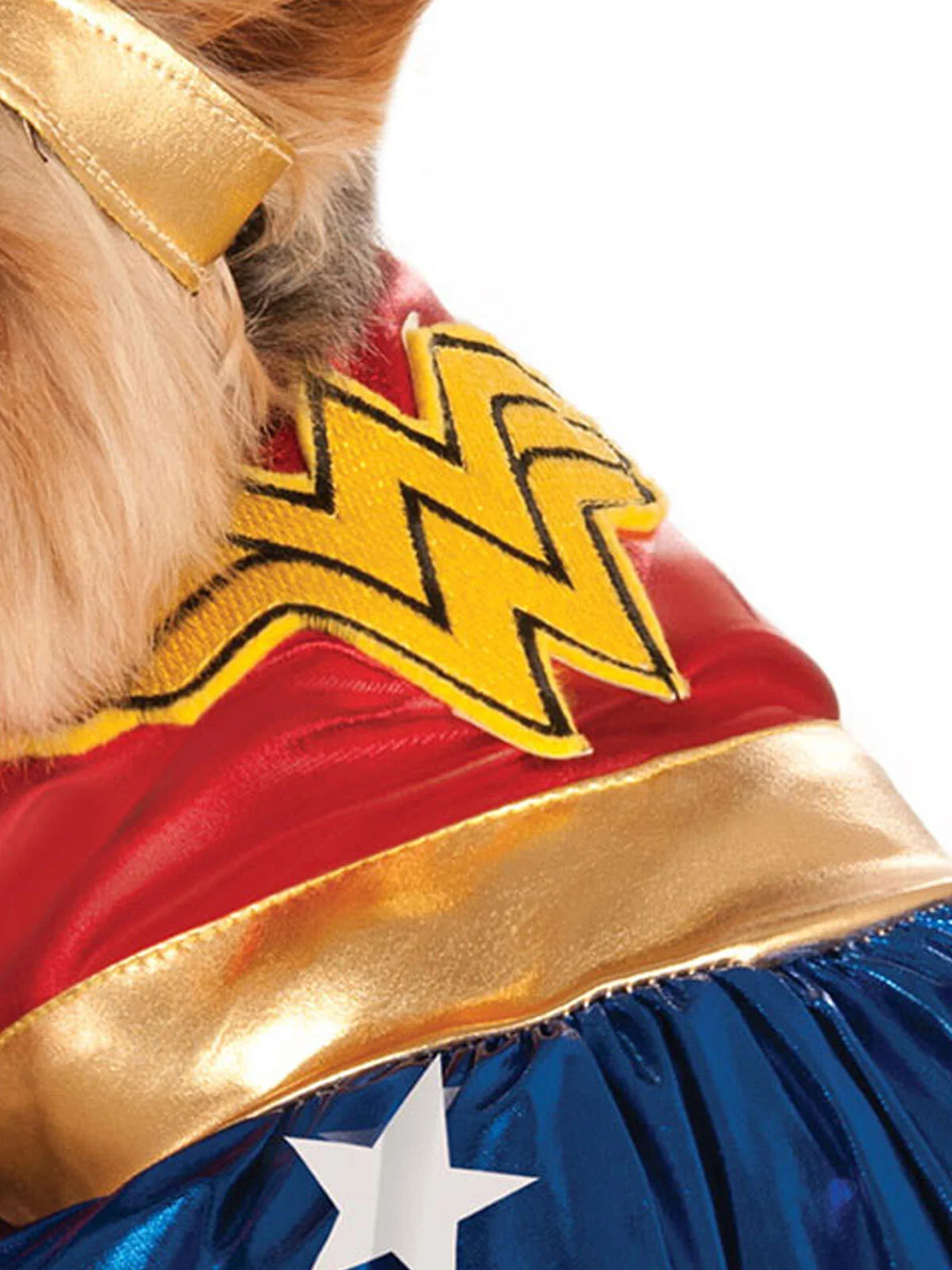 Rubies Wonder Woman Pet Costume Small 3 Rubies Wonder Woman Pet Costume Small - Image 3