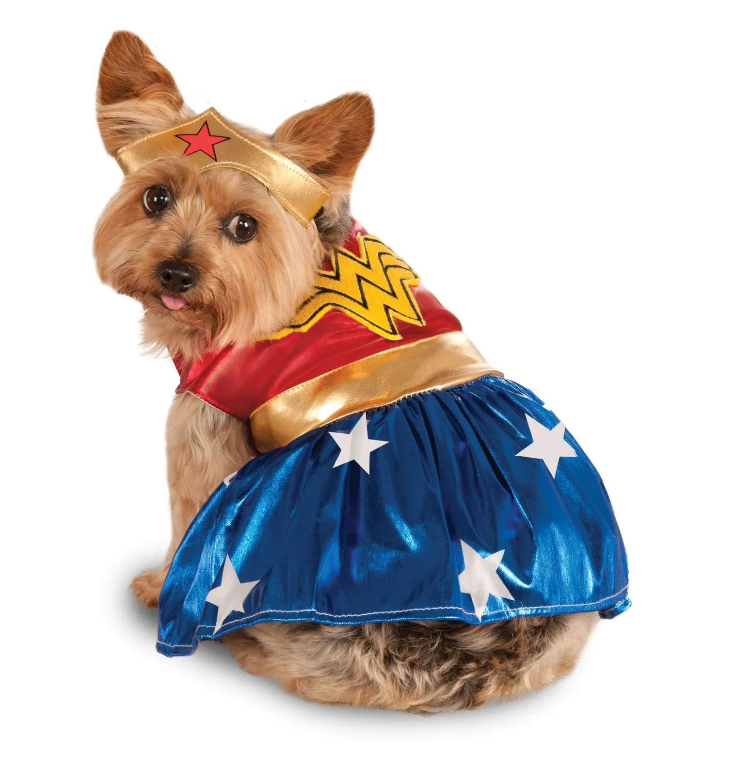 Rubies Wonder Woman Pet Costume Small 1 Rubies Wonder Woman Pet Costume Small