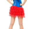 Rubies Supergirl Skirt With Sequins Teen Standard
