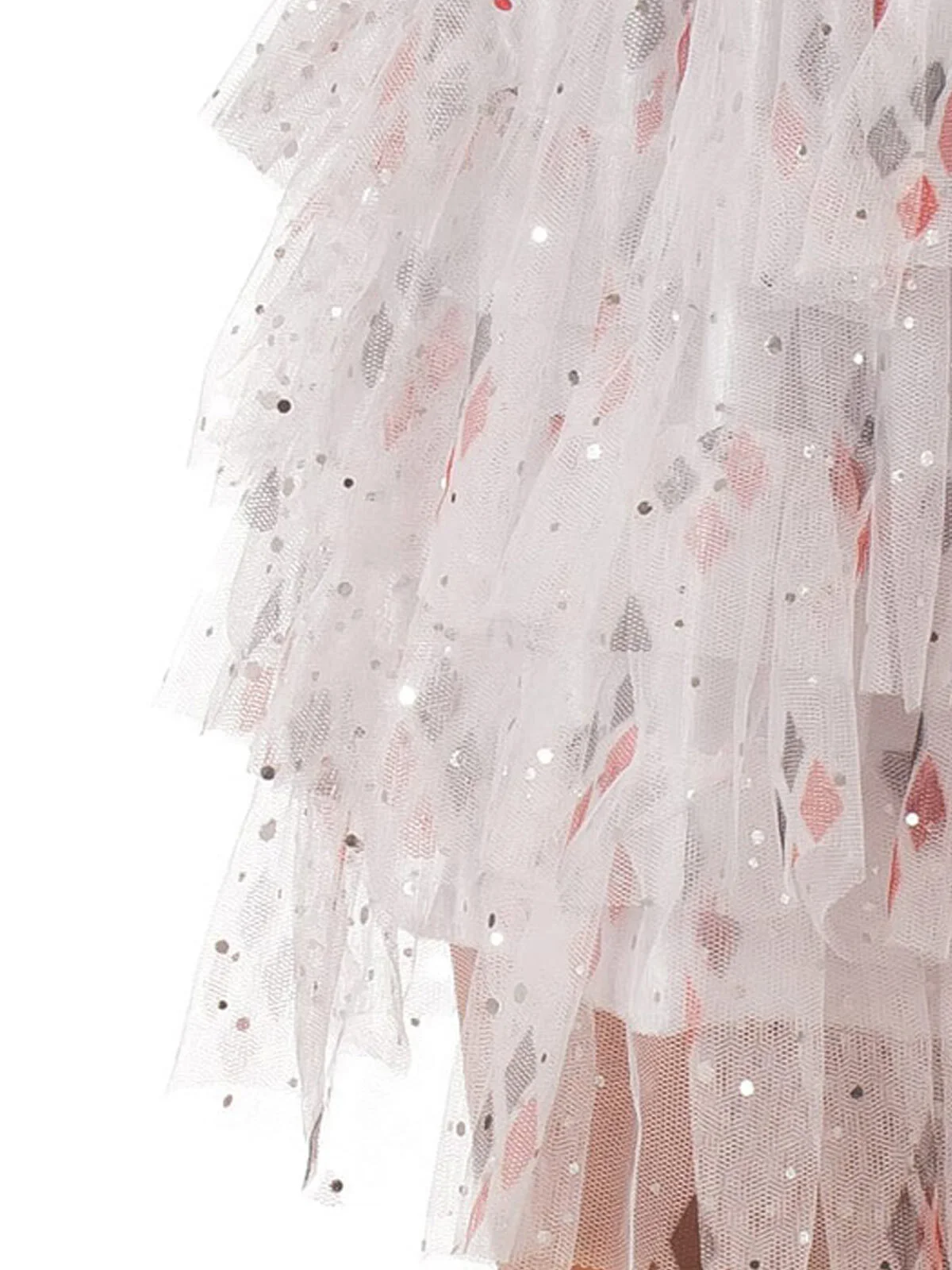 Rubies Harley Quinn Skirt With Sequins Teen Standard 2 Rubies Harley Quinn Skirt With Sequins Teen Standard - Image 2