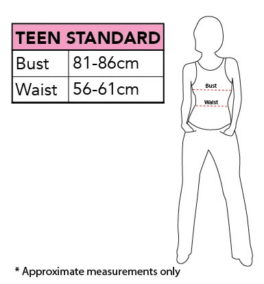 Rubies Harley Quinn Skirt With Sequins Teen Standard 3 Rubies Harley Quinn Skirt With Sequins Teen Standard - Image 3