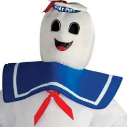 Rubies Stay Puft Marshmallow Man Inflatable Costume Adult Standard 9 Rubies Stay Puft Marshmallow Man Inflatable Costume Adult Standard -Costumes Party Store RB 889832STD 4