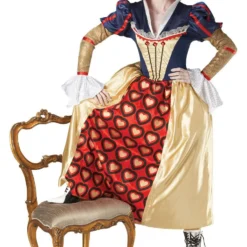 Rubies Queen Of Hearts Deluxe Costume Adult Small