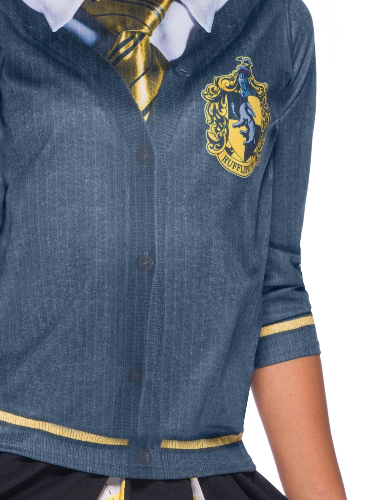 Rubies Hufflepuff Costume Top - Size 5-7yrs 3 Rubies Hufflepuff Costume Top - Size 5-7yrs - Image 3
