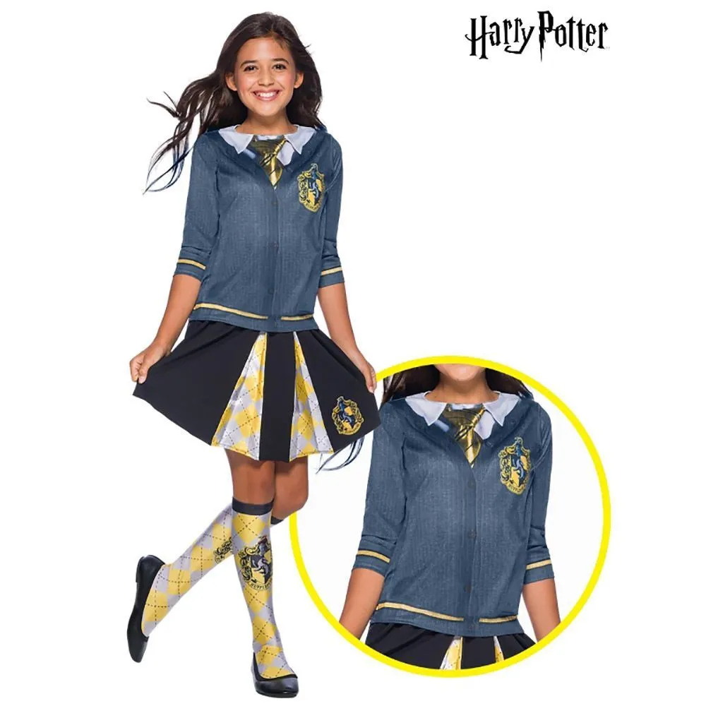 Rubies Hufflepuff Costume Top - Size 5-7yrs 1 Rubies Hufflepuff Costume Top - Size 5-7yrs