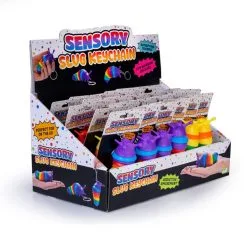 MDI Keychain Sensory Slugs 12 MDI Keychain Sensory Slugs -Costumes Party Store YP KCSS 4